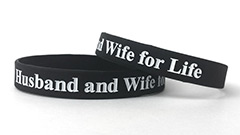 Black Wristband (1/2 Inch)