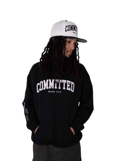Committed Hoodie - Black