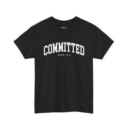 Committed Tee Black