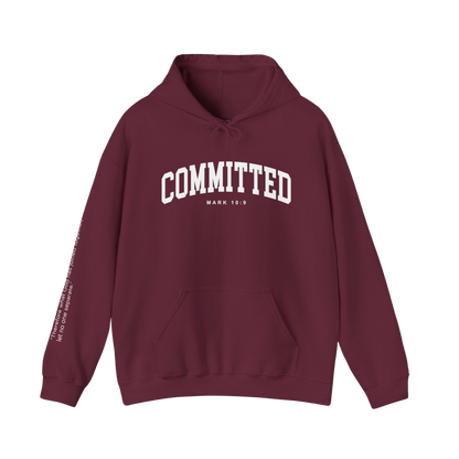 Committed Hoodie - Cranberrry