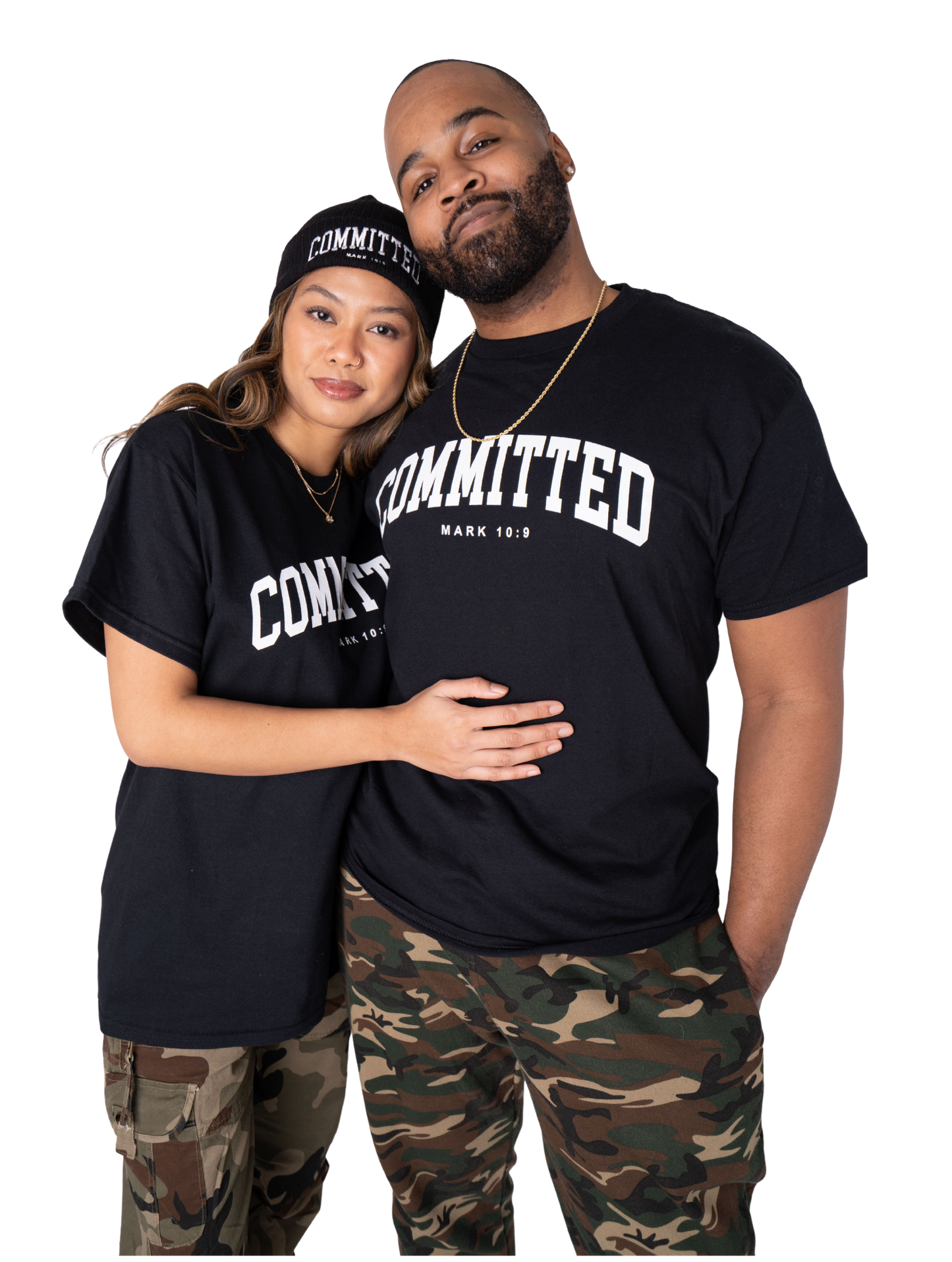 Committed Tee Black