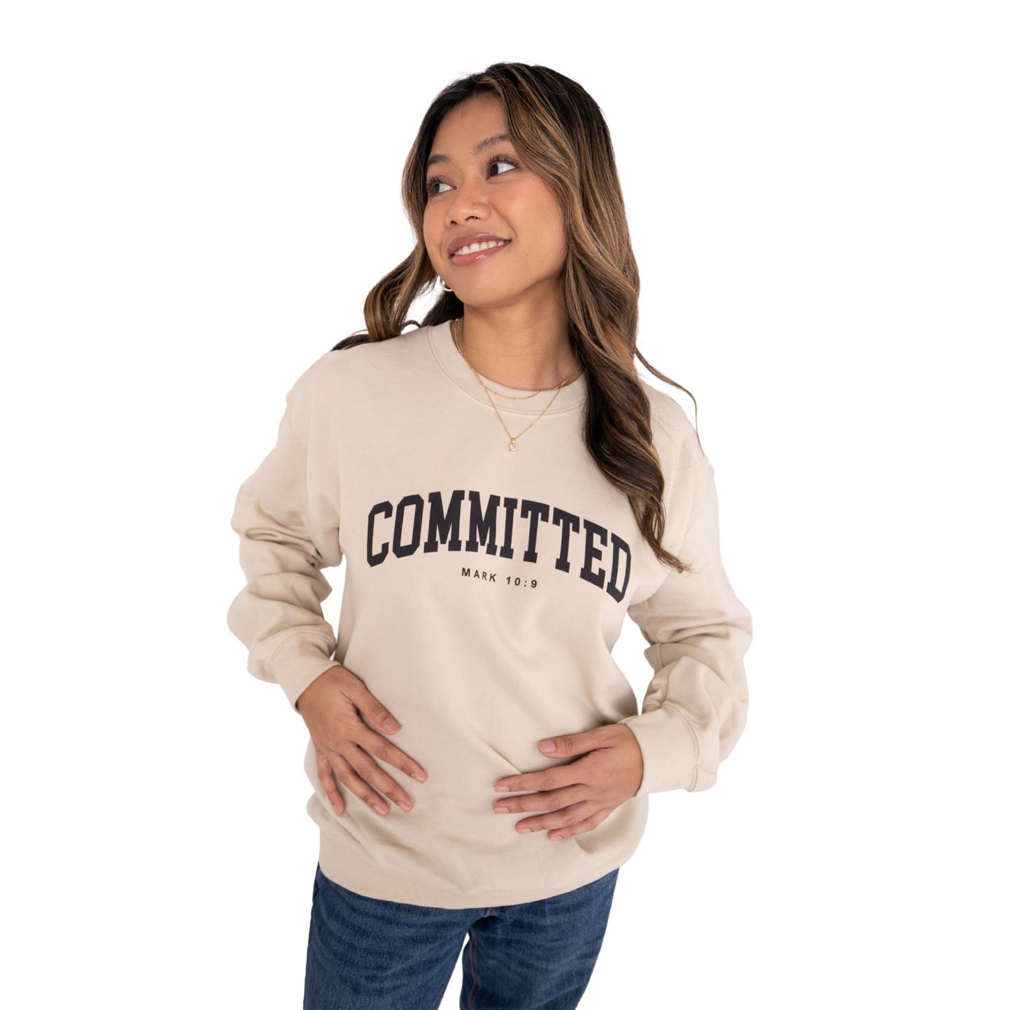 Committed Crewneck - Khaki