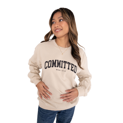 Committed Crewneck - Khaki