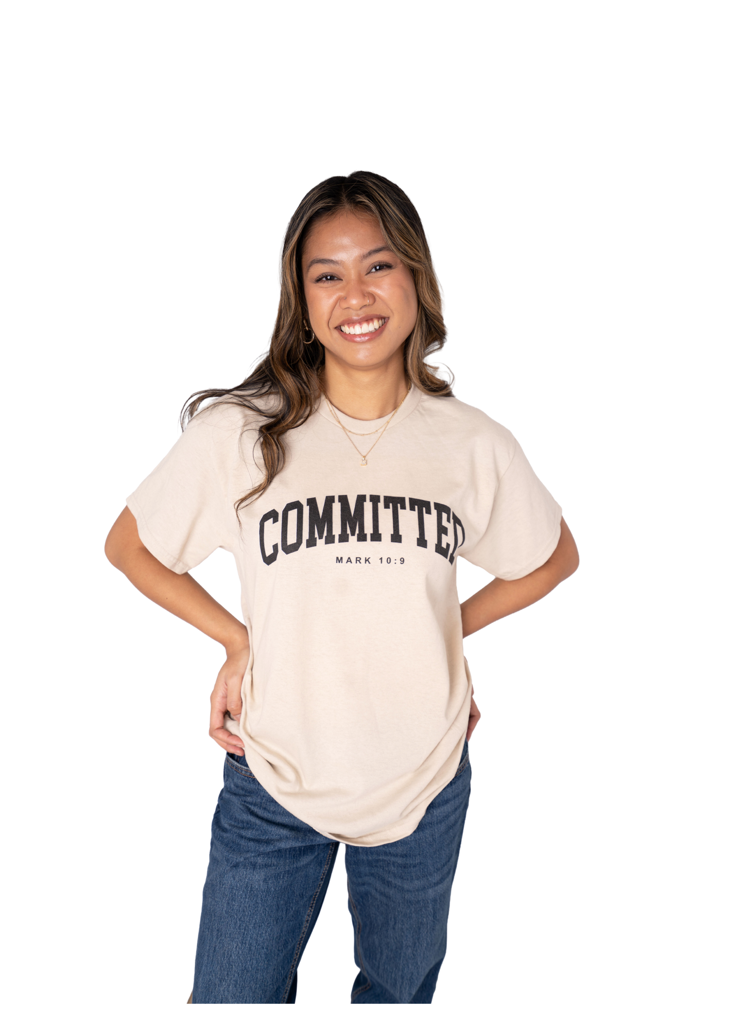 Committed Tee - Khaki