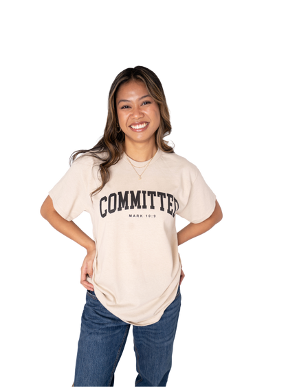 Committed Tee - Khaki
