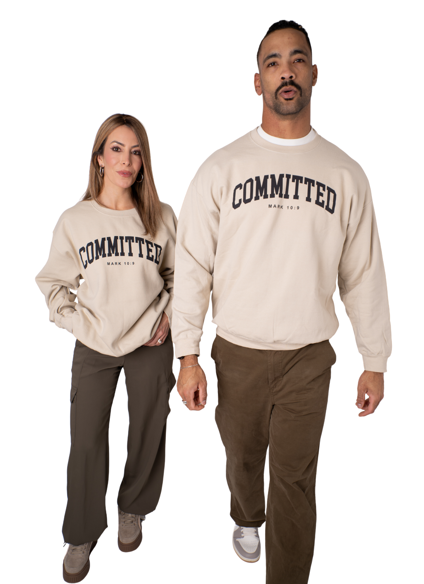 Committed Crewneck - Khaki